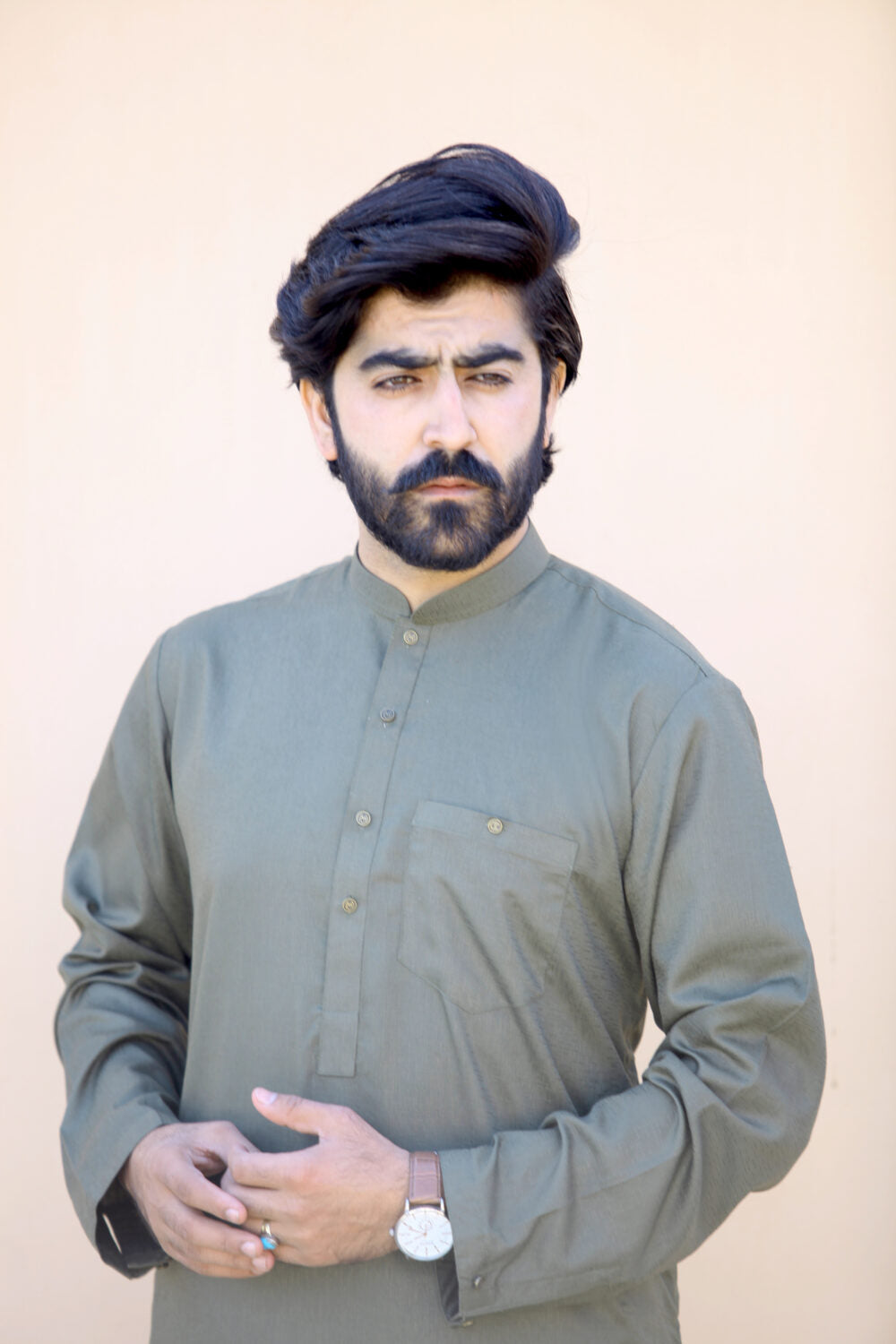 Seaweed Green Kurta