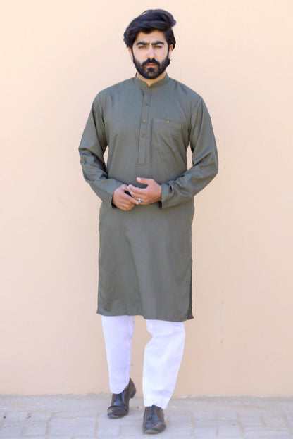 Seaweed Green Kurta