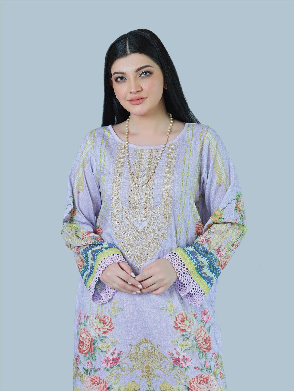 Celestial Jewel 3-Piece Stitched Suit