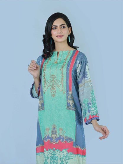 Vivad Floral 3 Piece Printed Suit